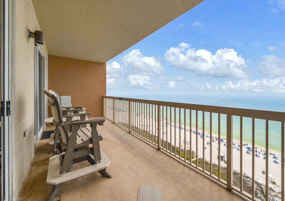 Sunrise Beach #1010 balcony
