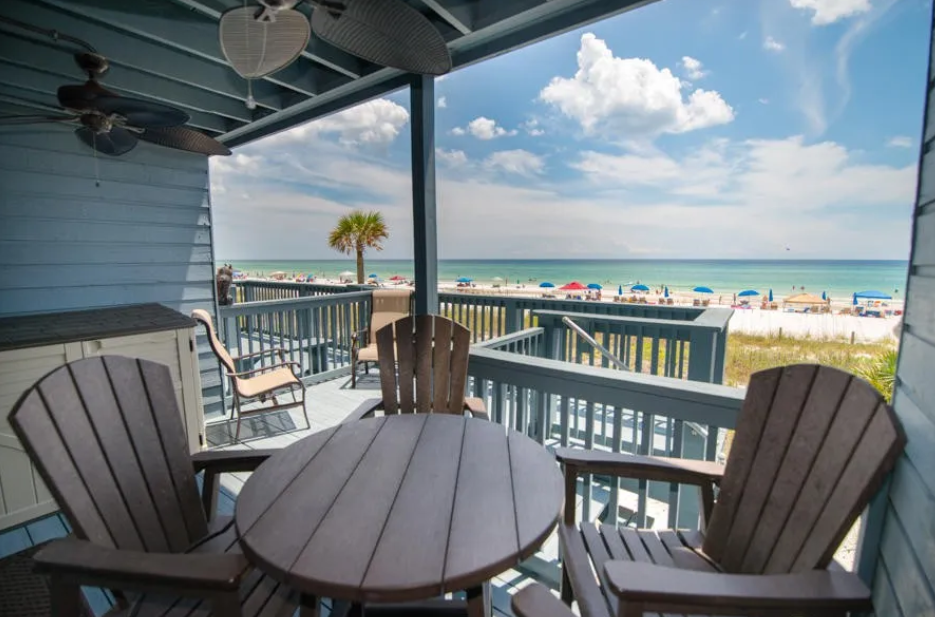 Seagull Villas #7 balcony views