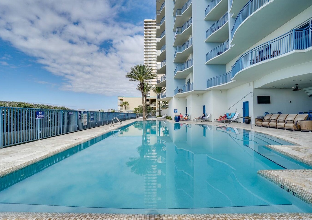 Relax by the pool