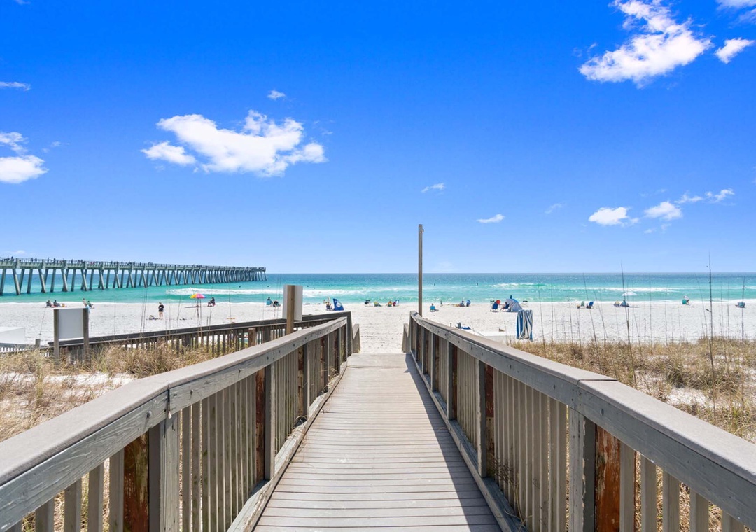 Beach access at Summerwind