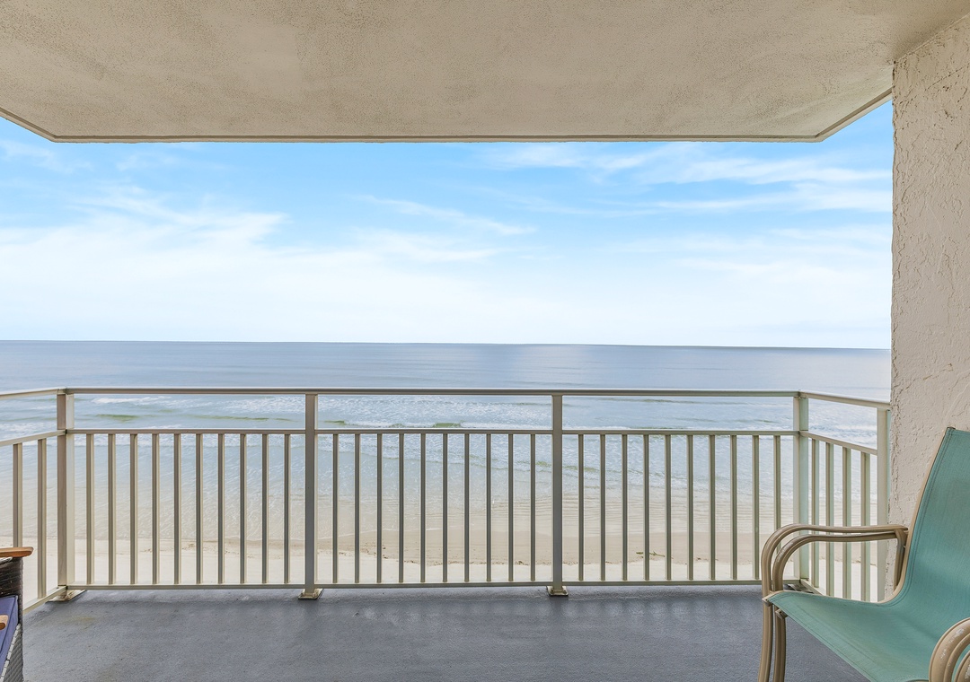 Sea Coast Gardens II 301 balcony