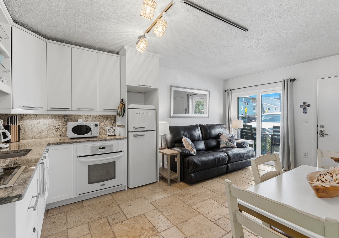 Open Concept Living Dining Space