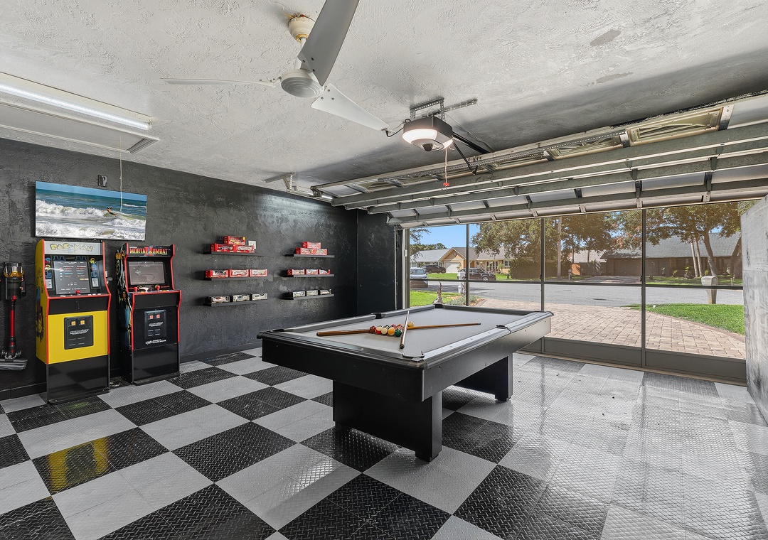 Garage Game Room