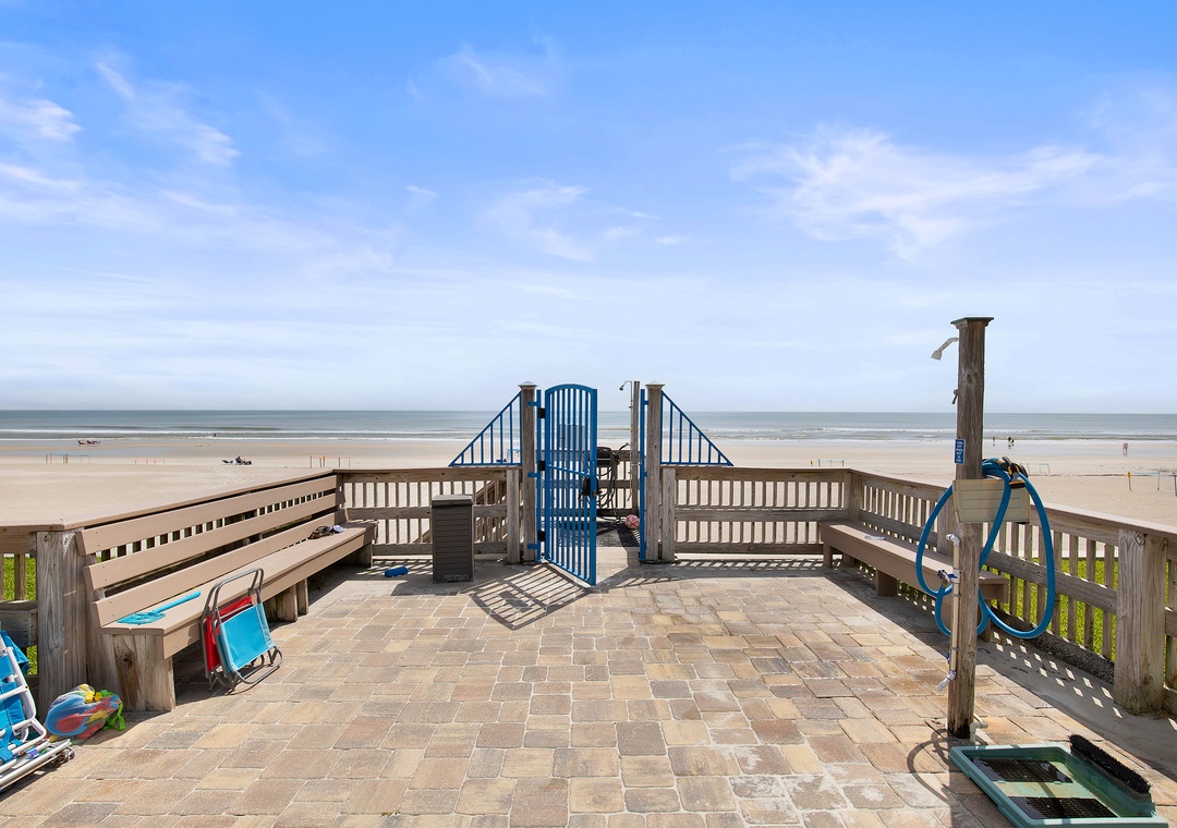 Stair access to the Beach