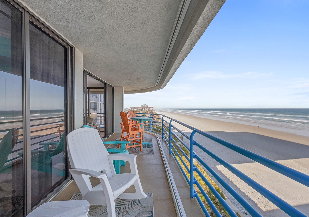 Wrap Around Balcony with Direct Ocean Views