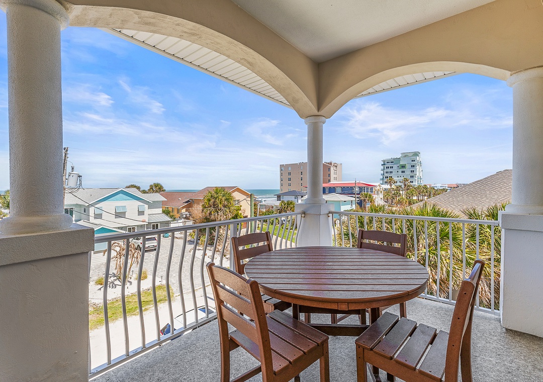Dine al Fresco-3rd Floor Balcony