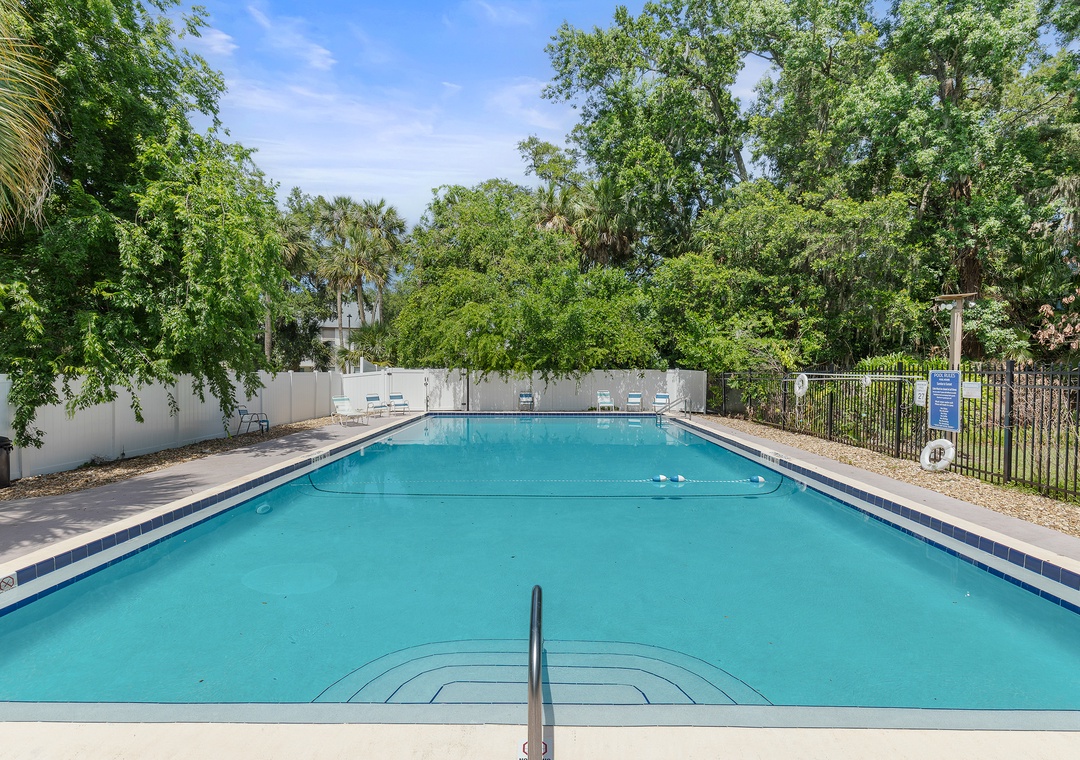 Community outdoor pool