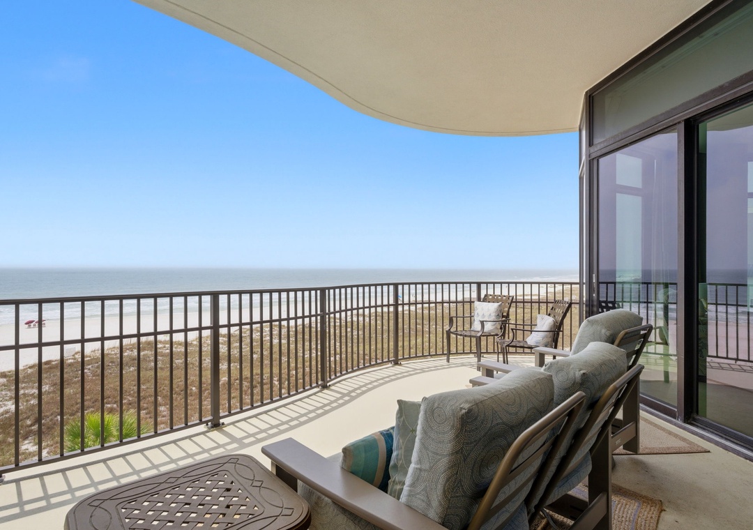 Stunning Views from the Private Balcony!