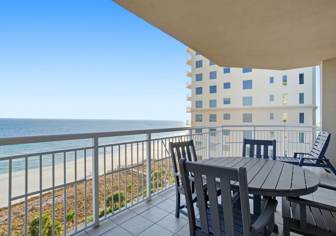 Private Gulf Front Balcony