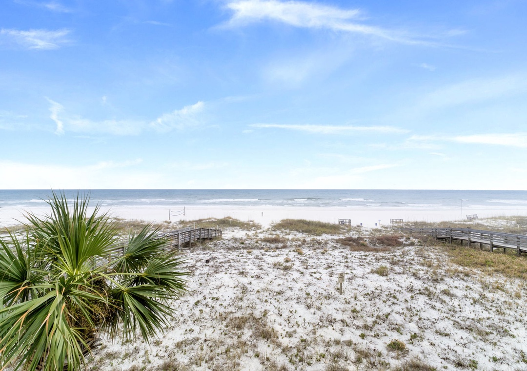Just steps to the beach!
