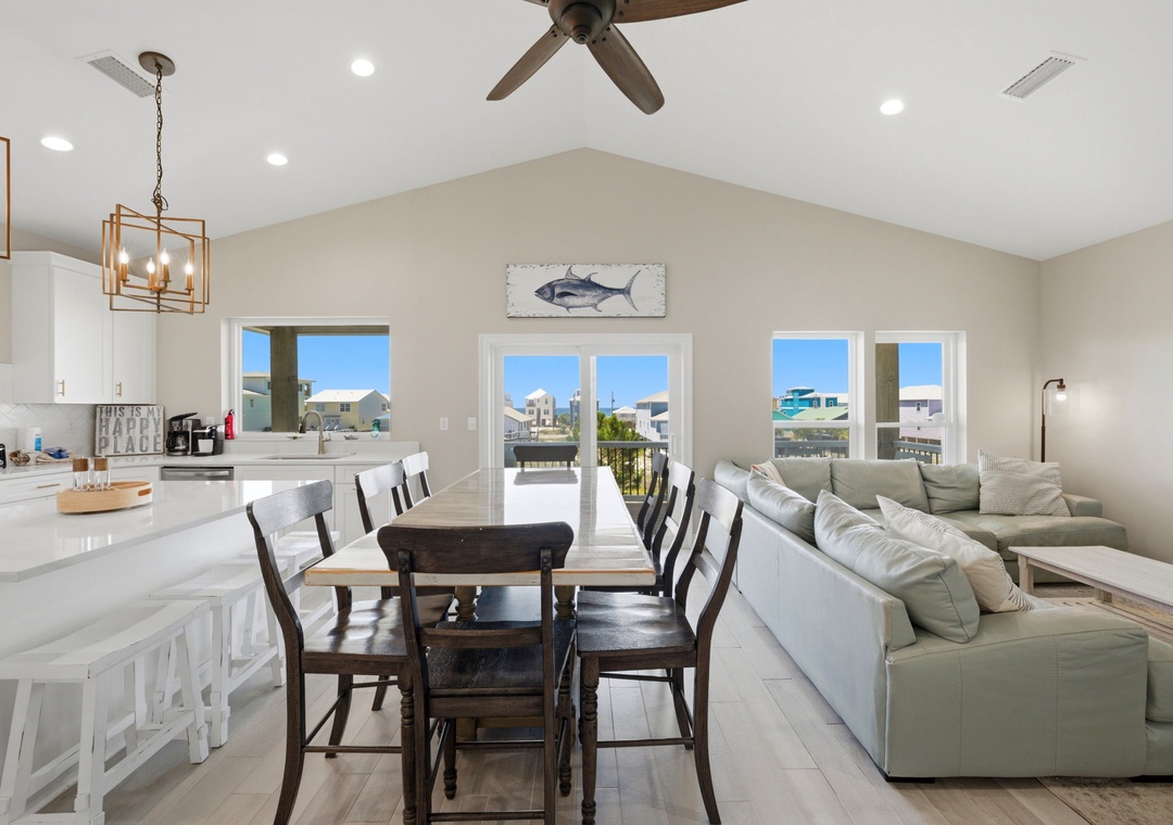 2nd Floor - Open Concept Living - Where game nights and late-night talks happen naturally