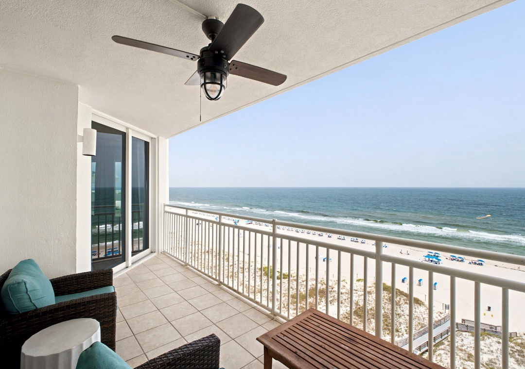 Stunning Views from Private Balcony
