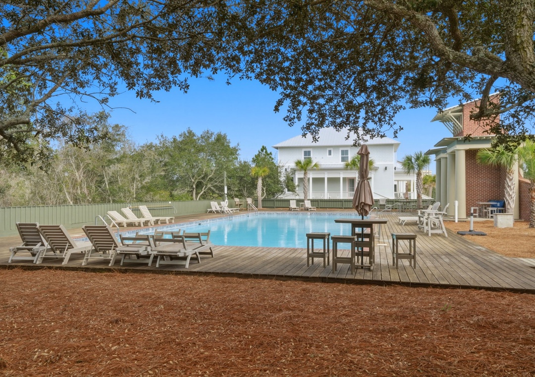 Olympic-size community pool