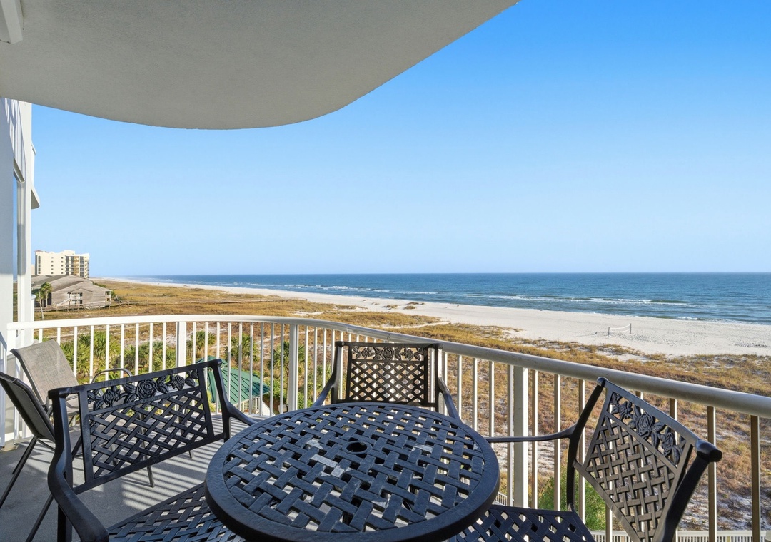 Private Gulf Front Balcony