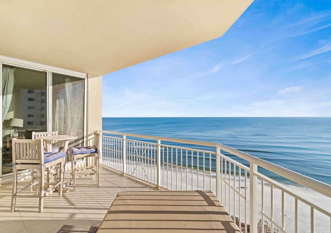 Gulf Front Balcony