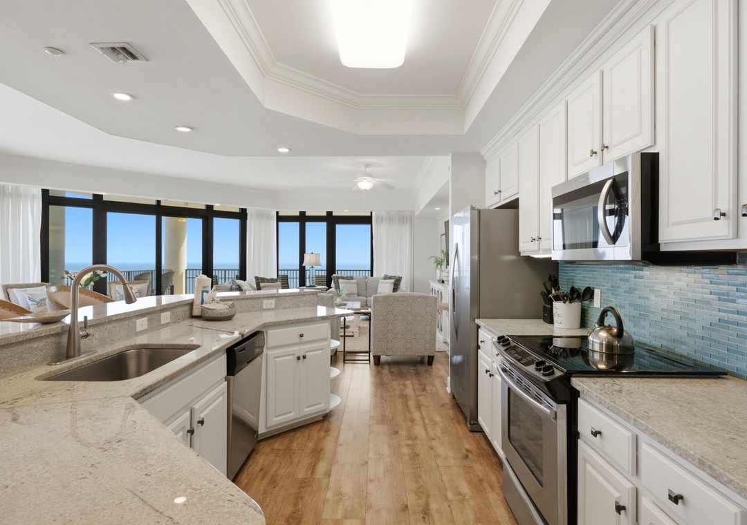 Fully stocked and ready for whatever's on the menu