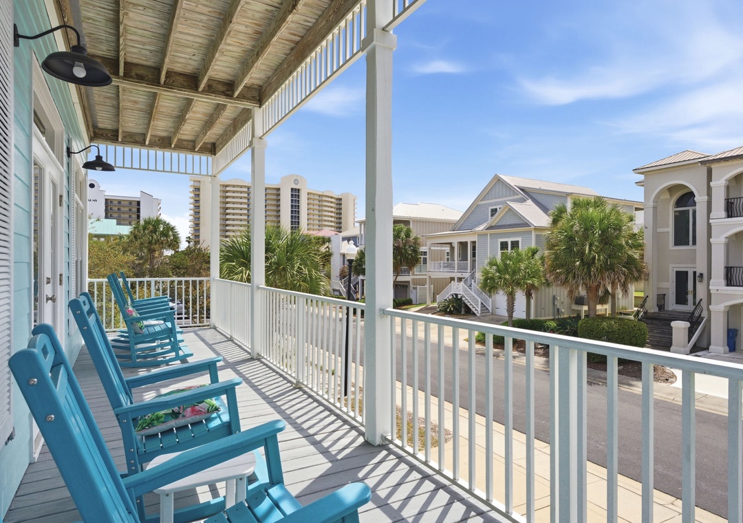 Beautiful Views from the Private Balcony!