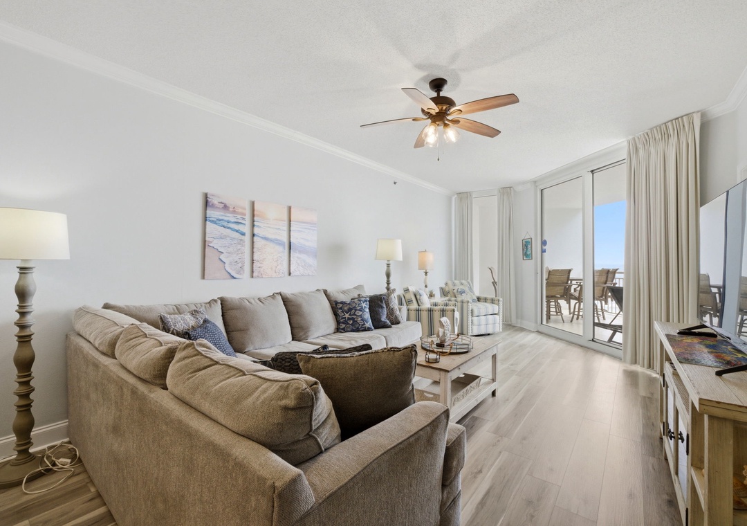 Stunning Beach Views from the Living Room