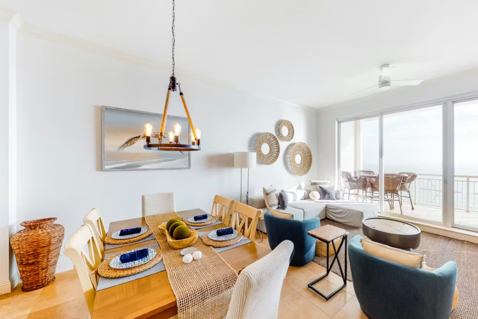 Dining and Living Area