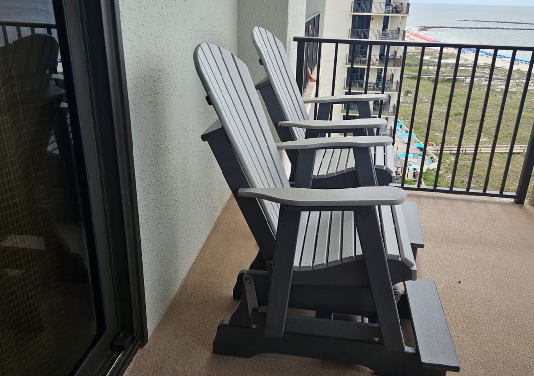 New Balcony Furniture!