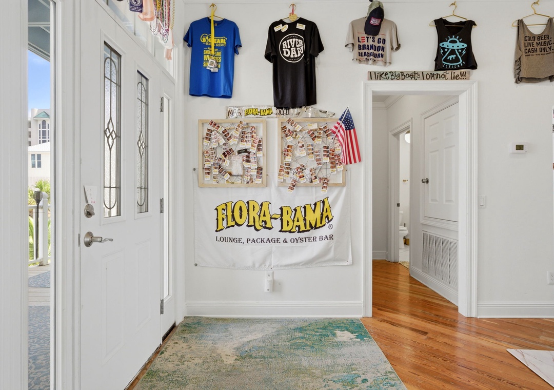 Walk to the famous Flora-Bama