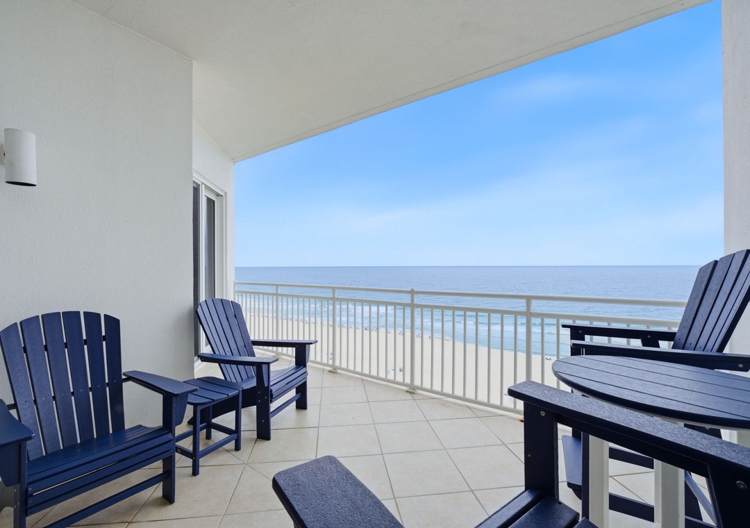 Stunning Views from your Private Balcony