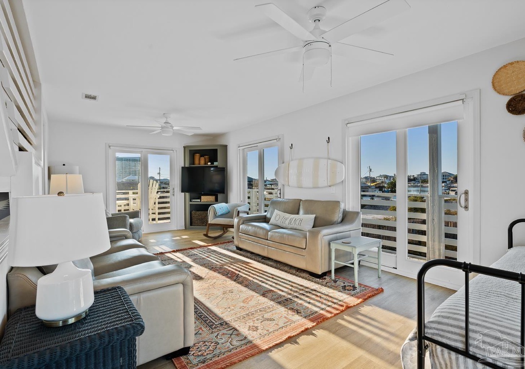 Living Room with tons of Natural Light