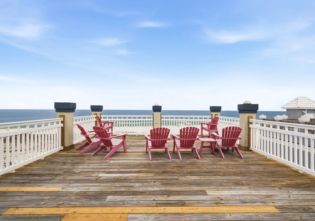 Unbeatable Views From The Roof Top Deck