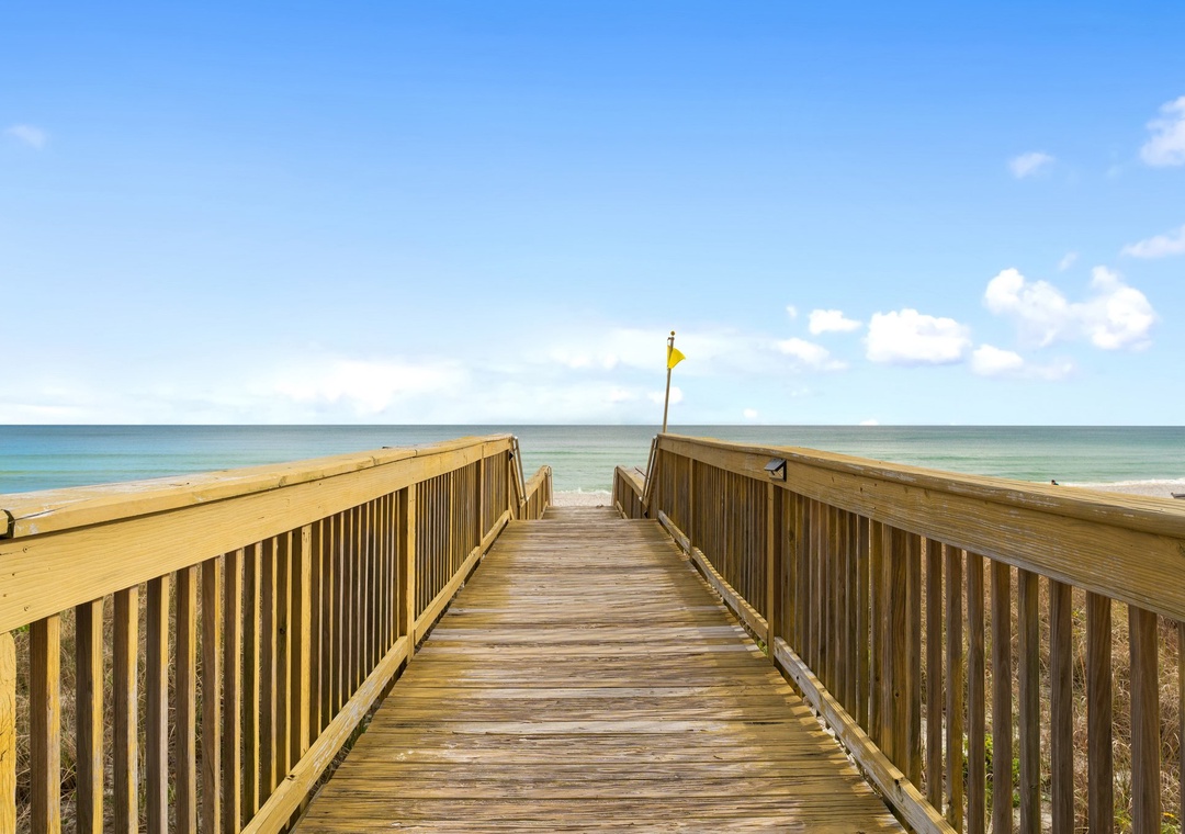 Boardwalk to the beach