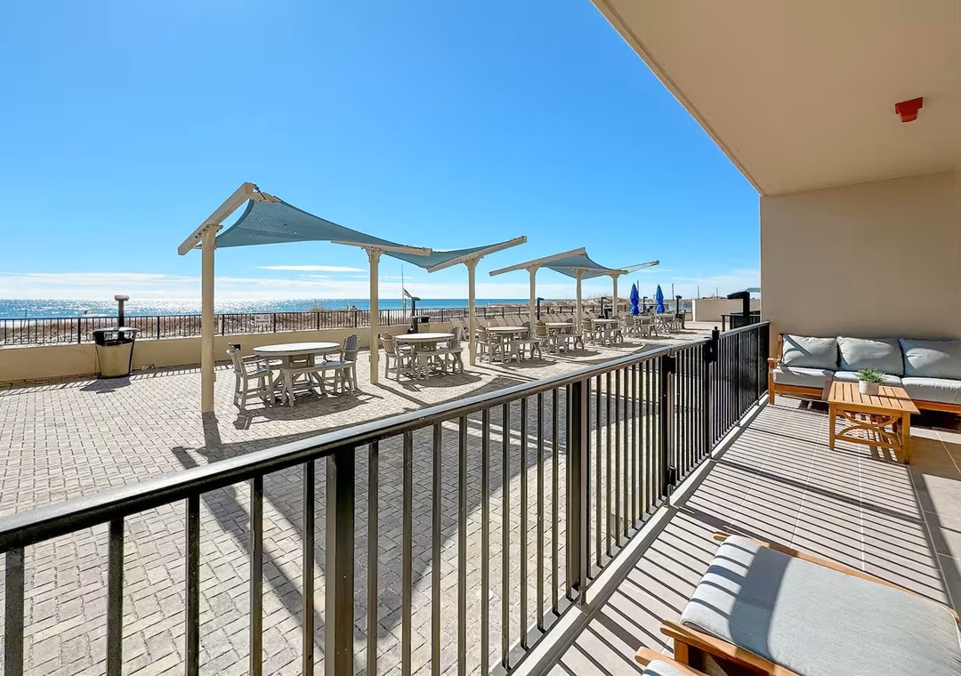 Ground Floor Gulf Front Patio