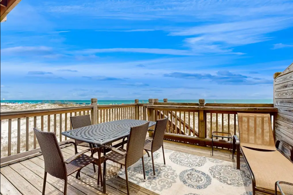 Main Floor Deck With Outdoor Dining Available