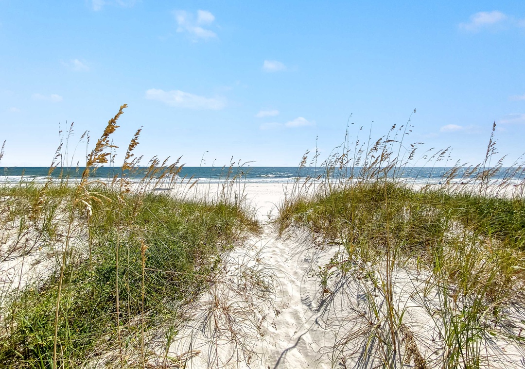 Beach Access is Just a Short Walk Away!