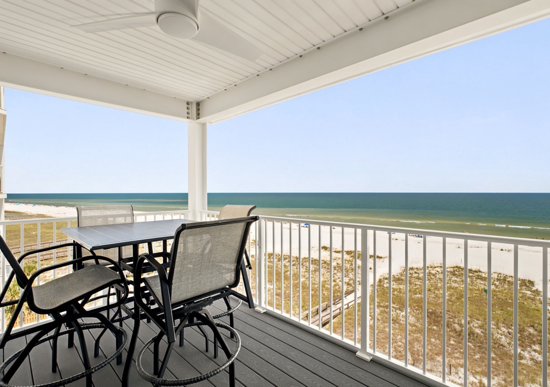 Beachfront Balcony