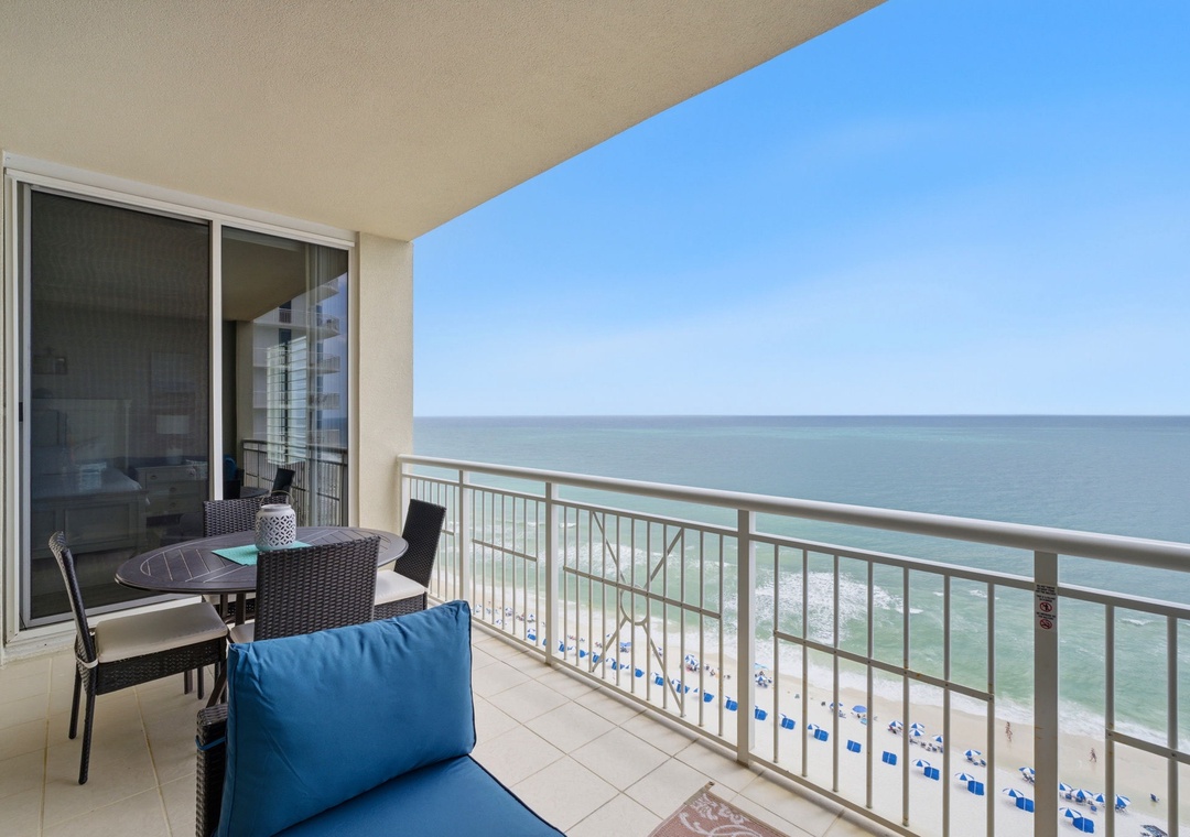 Gulf Front Balcony