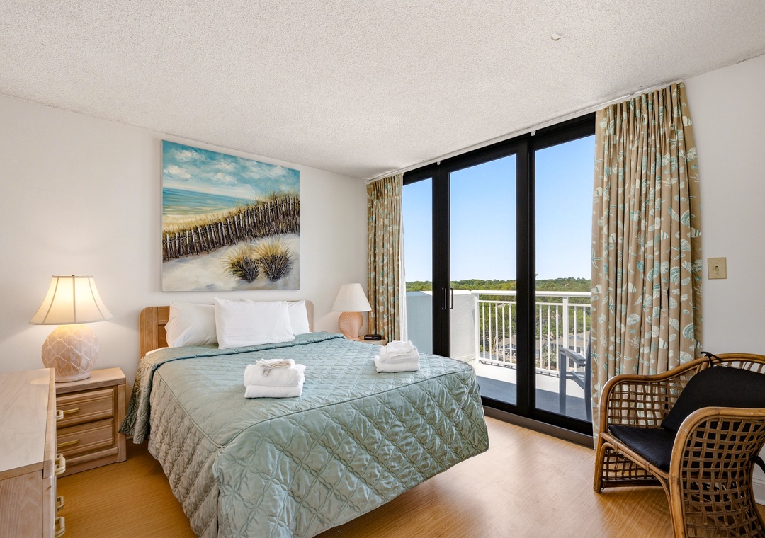 Shoreham Towers #1 PH4 - Bedroom with Balcony Access