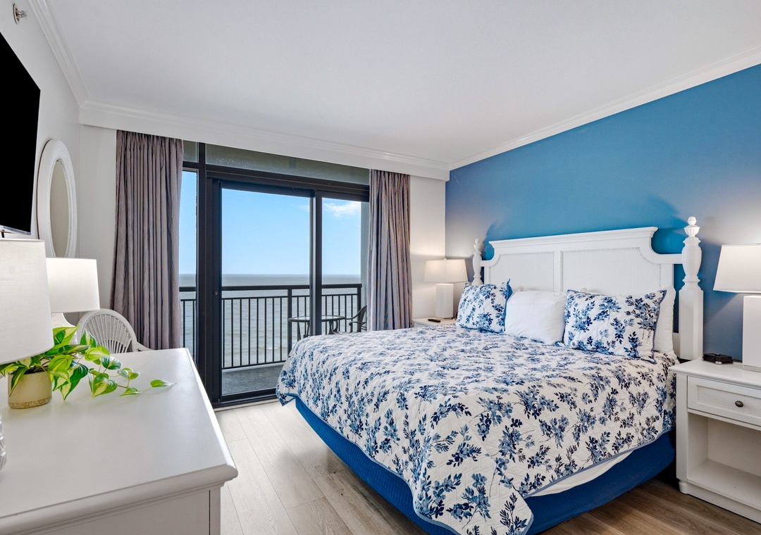 Master Bedroom with Balcony