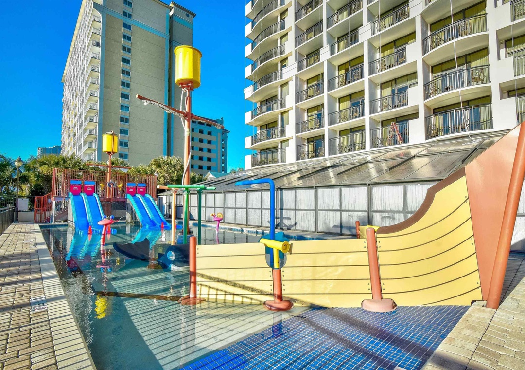 Water playground at The Breakers