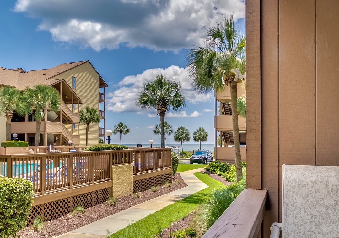 Anchorage I so close to the beach