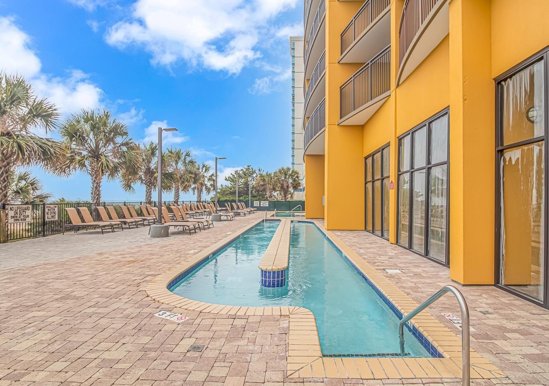 Take a dip in the pool