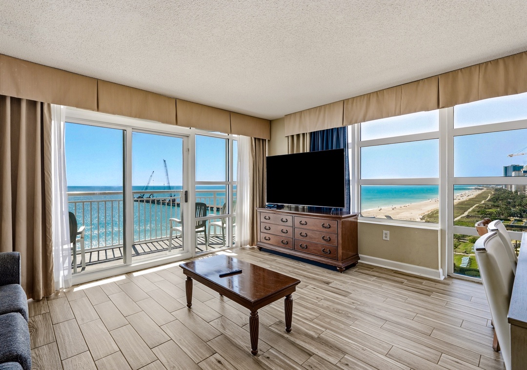 Carolinian Beach Resort 833 | Living Room