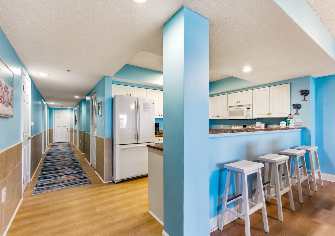 Kitchen with Bar Seating