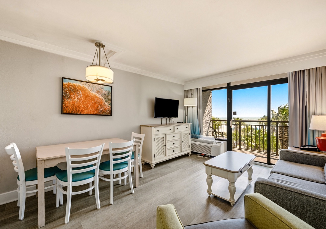 Grand Caymen 357 - Living Room with Private Balcony