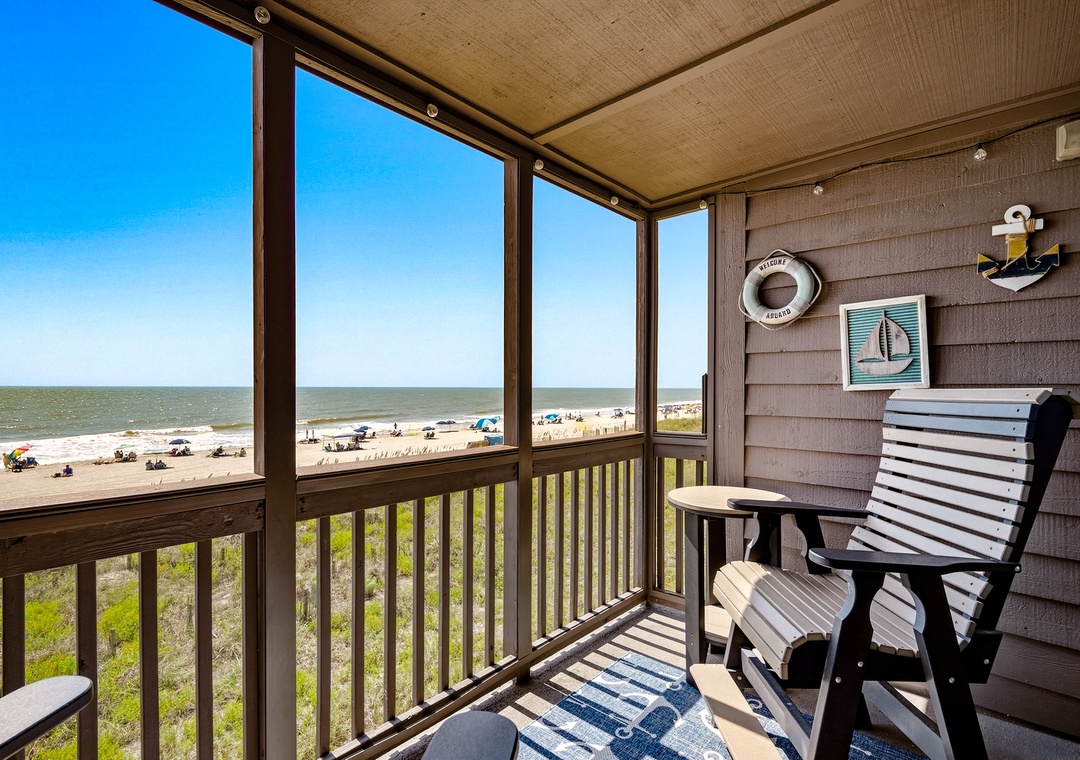 Tilghman Beach Unit 227 | Balcony Views
