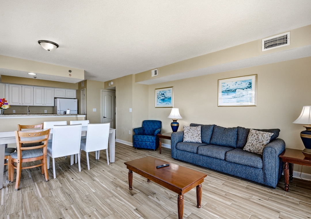 Carolinian Beach Resort 833 | Living Room