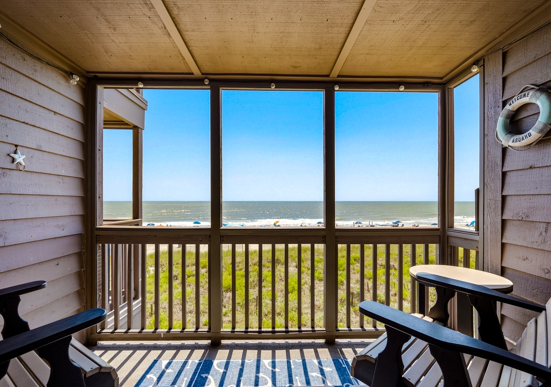Tilghman Beach Unit 227 | Balcony Views