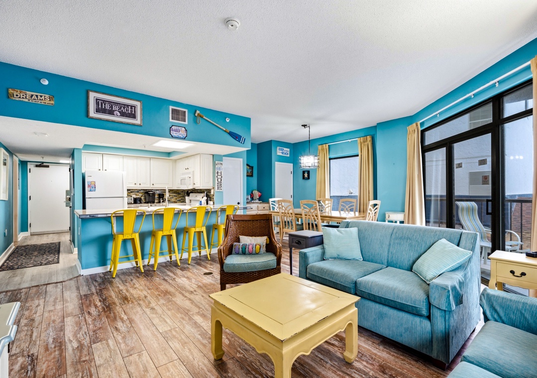 Beach Colony 210 - Living Room