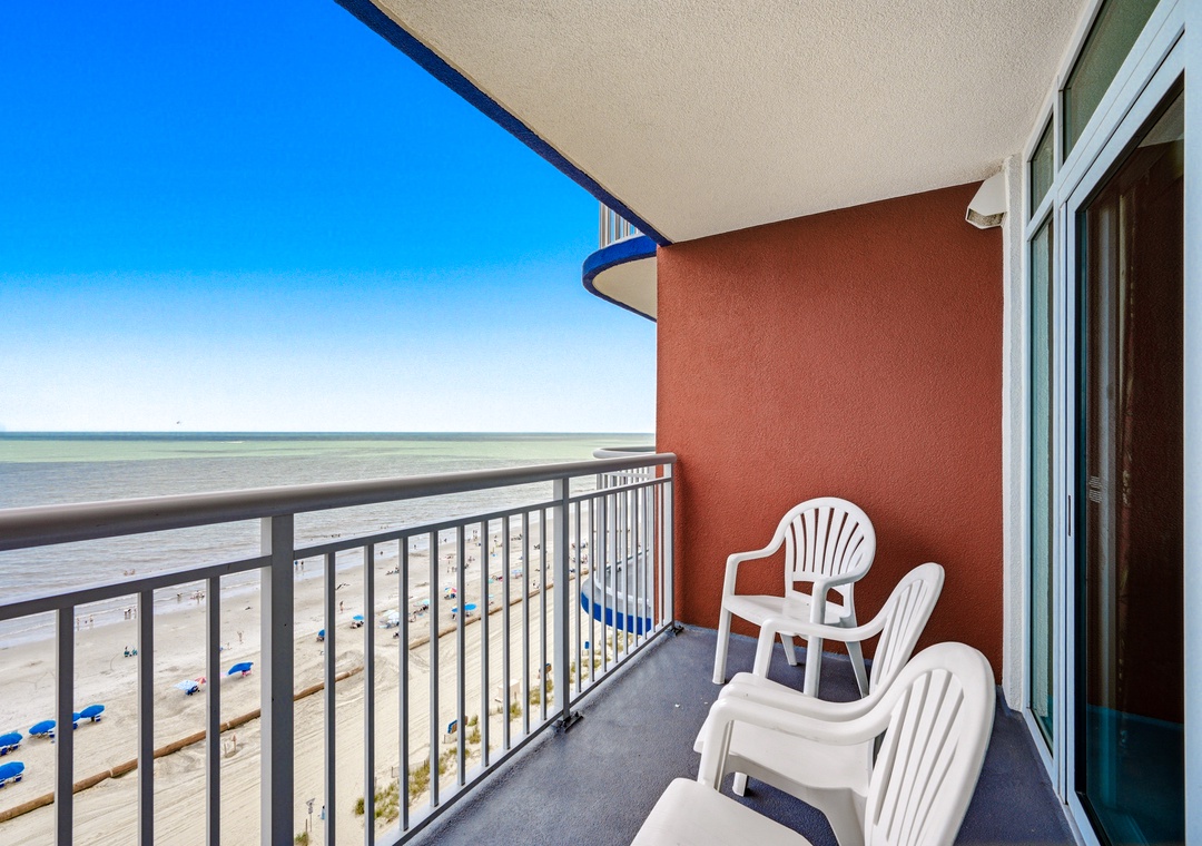 Grand Atlantic 1205 - Private Balcony Views