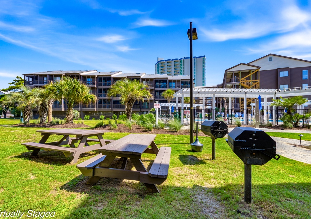 Tilghman Beach Unit 227 | Community Grill and Picnic Area
