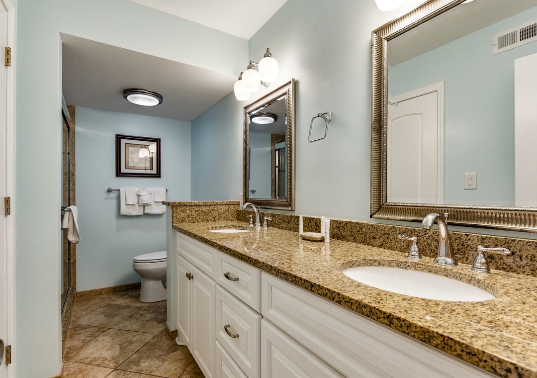 Primary Bathroom with Double Sink