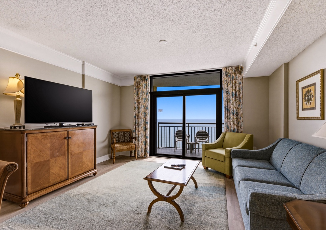 Living Room with Smart TV